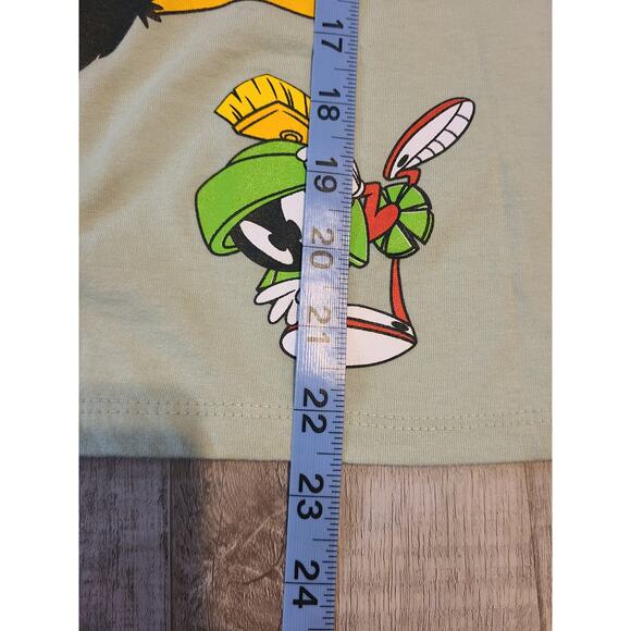 Looney tunes small womens sage long sleeve shirt - Picture 7 of 8